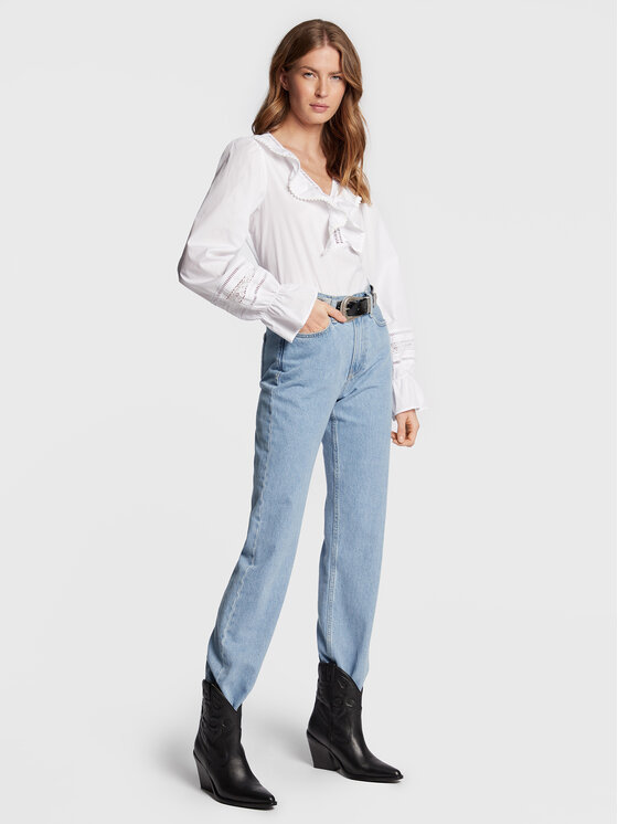 MAX&Co. MAX&Co. Palaidinė Raro 71140822 Balta Relaxed Fit