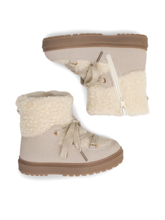 Nelli Blu Nelli Blu Schneeschuhe AVO-191-406 Beige