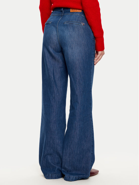 Please Please Jeans hlače P0Z8CQZNRI Modra