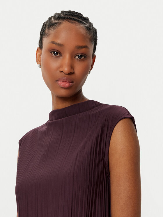 Gina Tricot Gina Tricot Bluse 23481 Dunkelrot Regular Fit