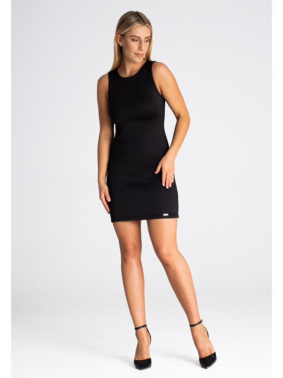 FIGL FIGL Abito da cocktail M971 Nero Regular Fit