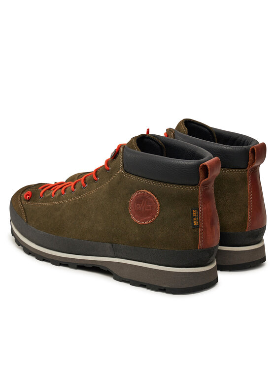 Lomer Lomer Trekingová obuv Bio Naturale Mid Mtx Suede 50085/A Kaki