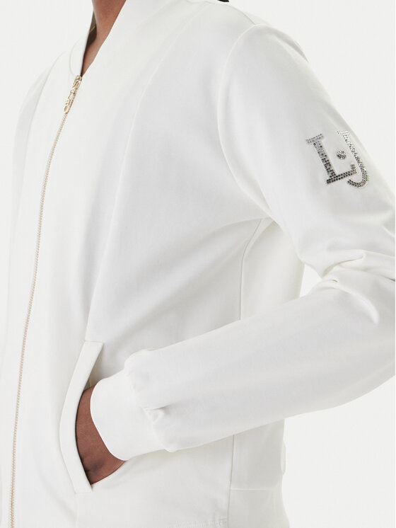Liu Jo Sport Liu Jo Sport Dres TA6222 FS090 Écru Relaxed Fit