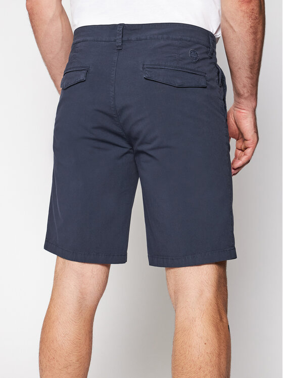 North Sails North Sails Szövet rövidnadrág Chino 672790 Sötétkék Slim Fit