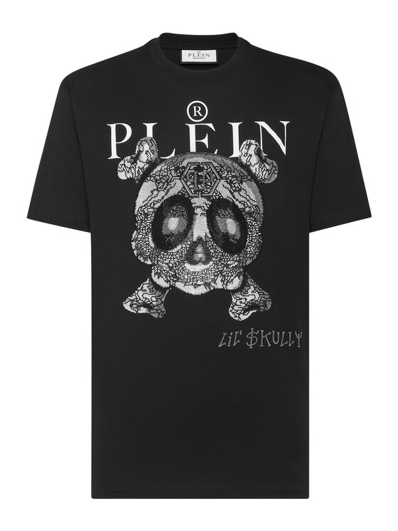 PHILIPP PLEIN PHILIPP PLEIN T-Shirt 4827 Czarny Regular Fit