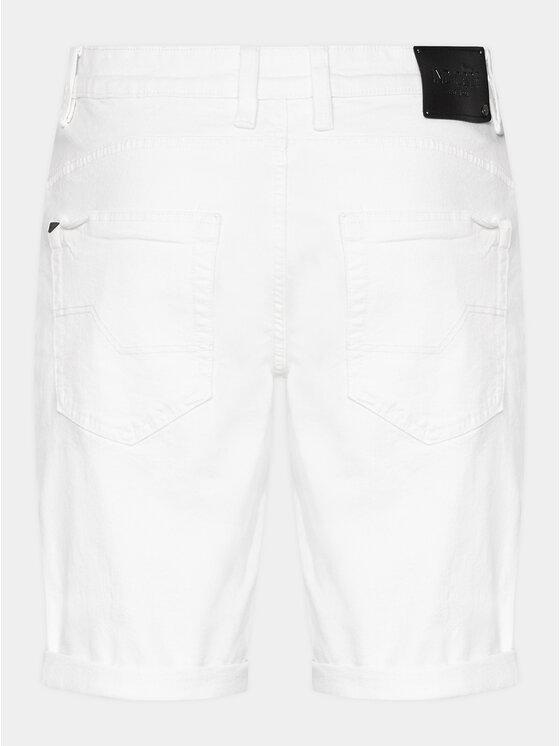INDICODE INDICODE Teksapüksid Kaden Holes 70-104 Valge Regular Fit