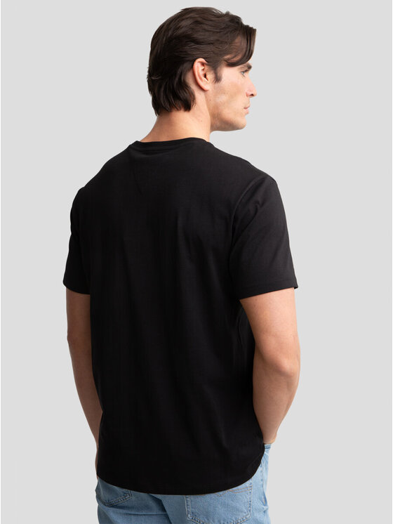 BIG STAR BIG STAR T-Shirt REAGER_906_150 Czarny Oversize