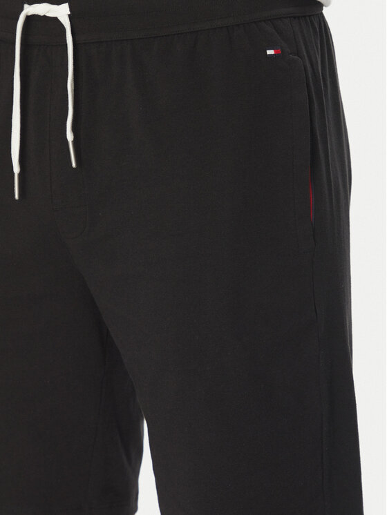 Tommy Hilfiger Tommy Hilfiger Szorty sportowe UM0UM03364 Czarny Regular Fit