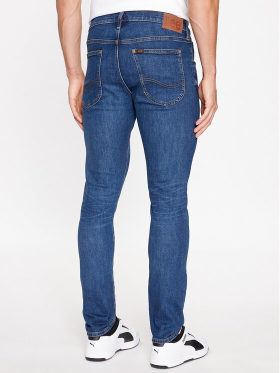Lee Lee Jeansy 112342254 Niebieski Slim Fit