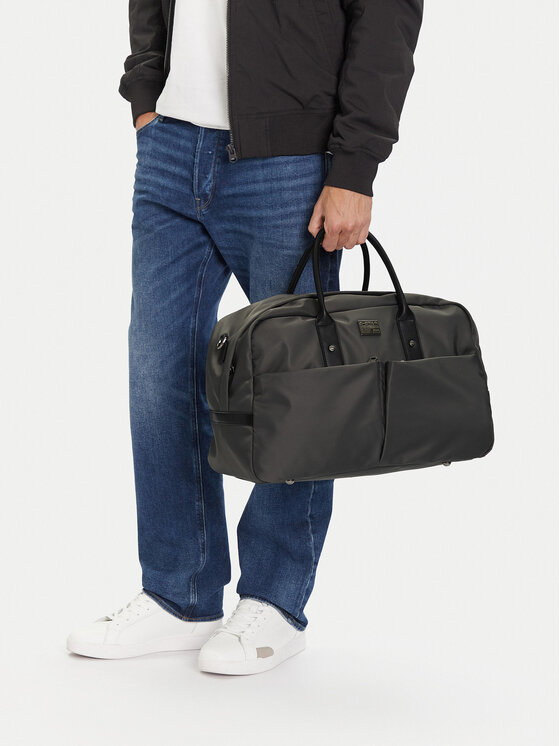 G-Star Raw Torba weekendowa EO-LEON-LX8740J Szary