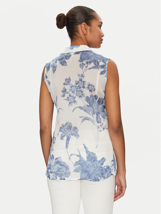 Guess Guess Cămașă W5GH95 WDW82 Colorat Slim Fit