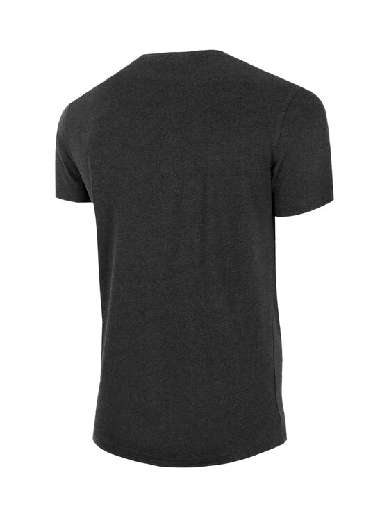 4F 4F T-Shirt H4Z22-TSM352 Szary Regular Fit