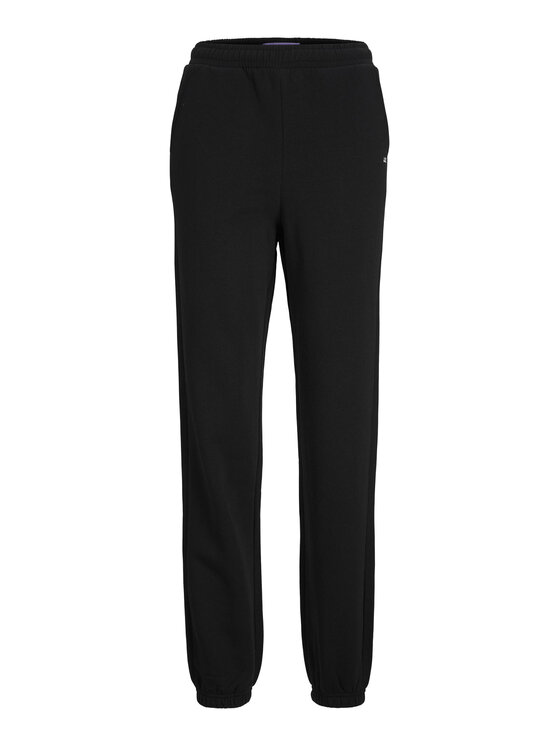 JJXX JJXX Παντελόνι φόρμας 12223960 Μαύρο Relaxed Fit