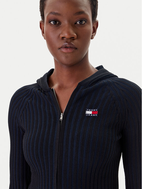 Tommy Jeans Tommy Jeans Кардиган DW0DW20974 Чорний Slim Fit