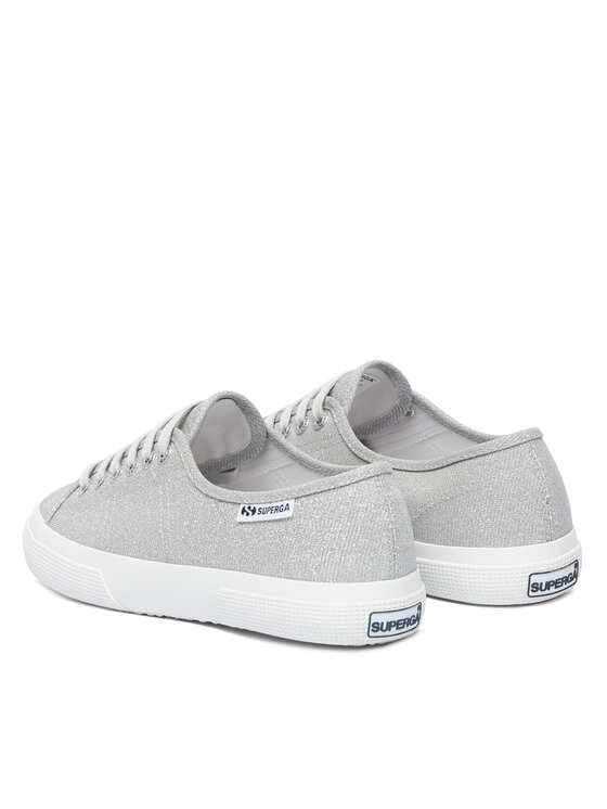 Superga Superga Sneakers aus Stoff 3750 Jersey Lame Leggera Low Top S4135ZW Silberfarben