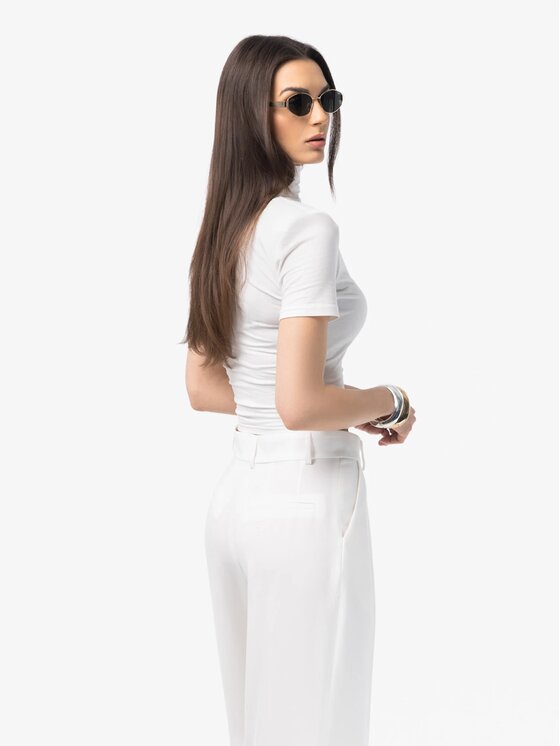 MANDRAGORA MANDRAGORA Blusa Naia Bianco Regular Fit