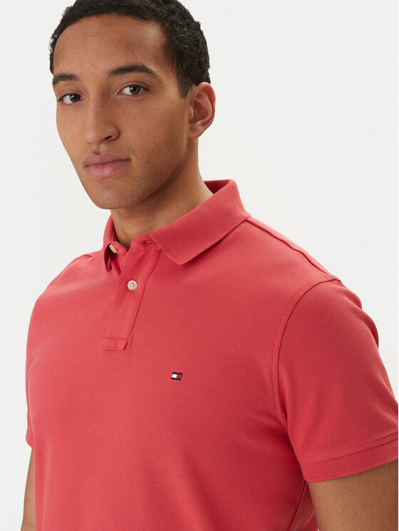 Tommy Hilfiger Tommy Hilfiger Polokošeľa 1985 MW0MW17770 Koralová Regular Fit