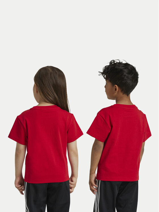 adidas adidas T-Shirt adicolor Trefoil IY2387 Κόκκινο Regular Fit