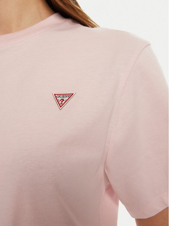 Guess Jeans Guess Jeans T-Shirt W4YI05 K8HM0 Rosa Regular Fit