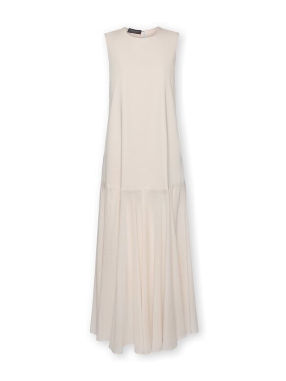 Elena Mirò Elena Mirò Abito da sera 7065P100286N002 Crema A-Line Fit