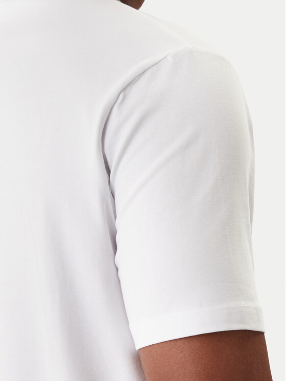 KARL LAGERFELD KARL LAGERFELD Majica 755047 561221 Bela Regular Fit