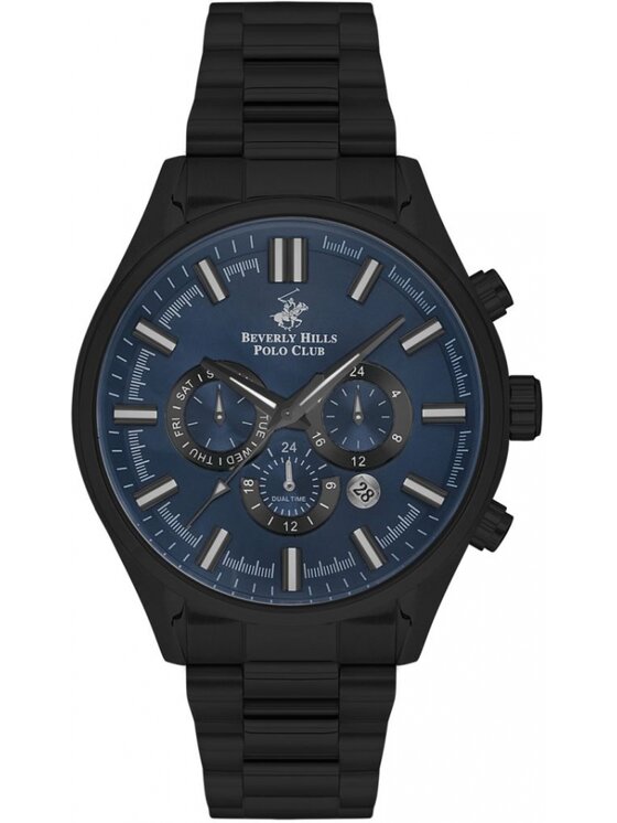 Zegarek Beverly Hills Polo Club, Granatowy, BP3395X.690
