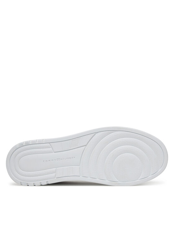 Tommy Hilfiger Tommy Hilfiger Sneakersy Sporty Cupsole FW0FW08795 Bílá