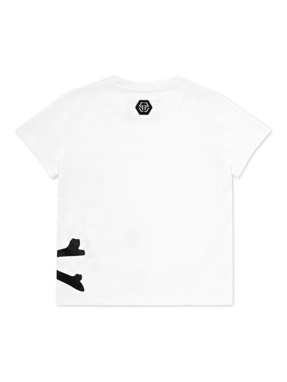 PHILIPP PLEIN PHILIPP PLEIN T-Shirt 19665 Biały Regular Fit