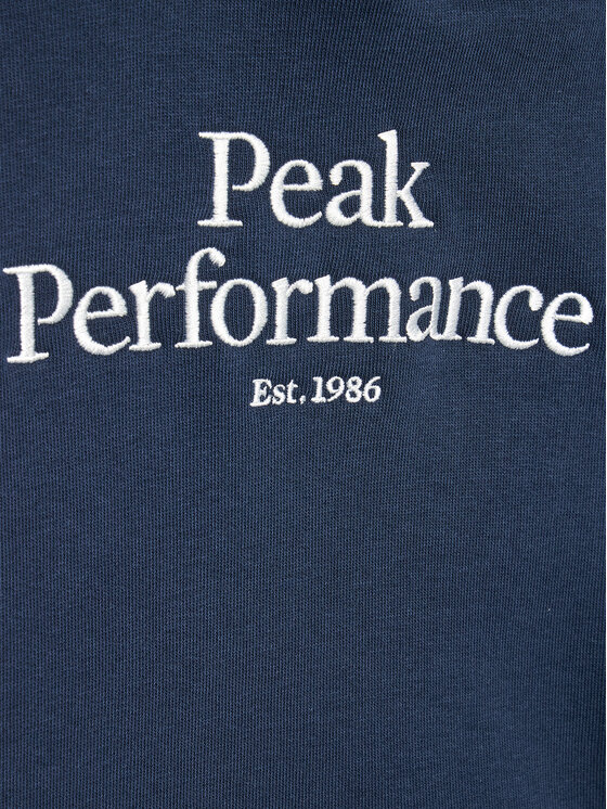 Peak Performance Peak Performance Bluza Original G77748290 Granatowy Regular Fit