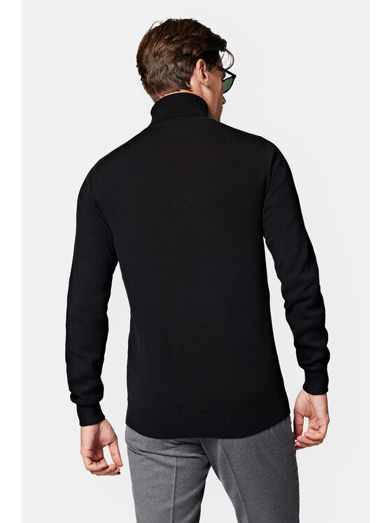 Lancerto Lancerto Golf Slink SW073223000058 Czarny Regular Fit
