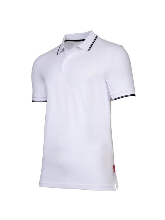 JOOP! Jeans JOOP! Jeans Polo 28014 Biały Comfort Fit