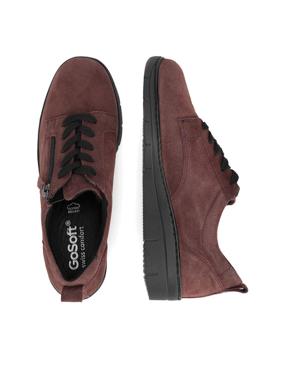 Go Soft Go Soft Halbschuhe WI23-REBECA-21 Dunkelrot