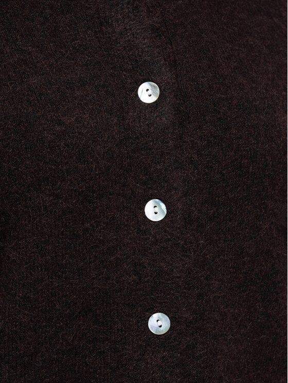 Ombre Ombre Svetr OW-SW-E0064 Hnědá Relaxed Fit