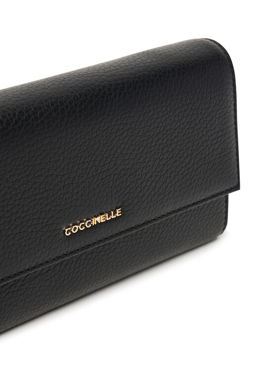 Coccinelle Coccinelle Handtasche Mw5 Metallic Soft E2 MW5 18 27 01 Schwarz