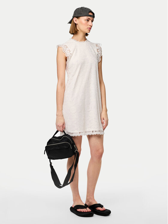 Pieces Pieces Повсякденна сукня Olline 17146419 Білий Regular Fit