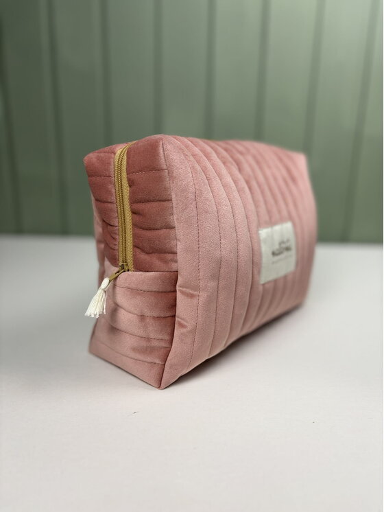 Malomi Malomi Kosmetyczka blush rose Różowy