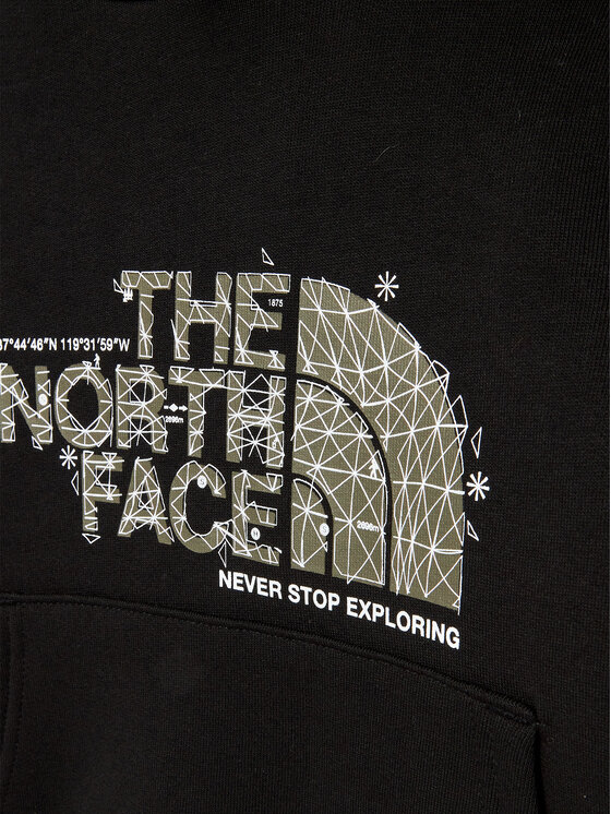 The North Face The North Face Mikina Drew Peak NF0A7X55 Černá Regular Fit