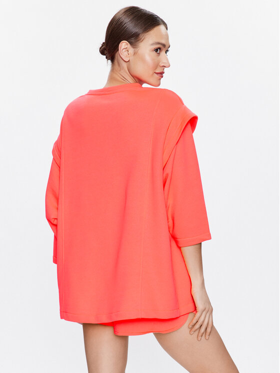 Felpa Loretta Rosa Relaxed Fit