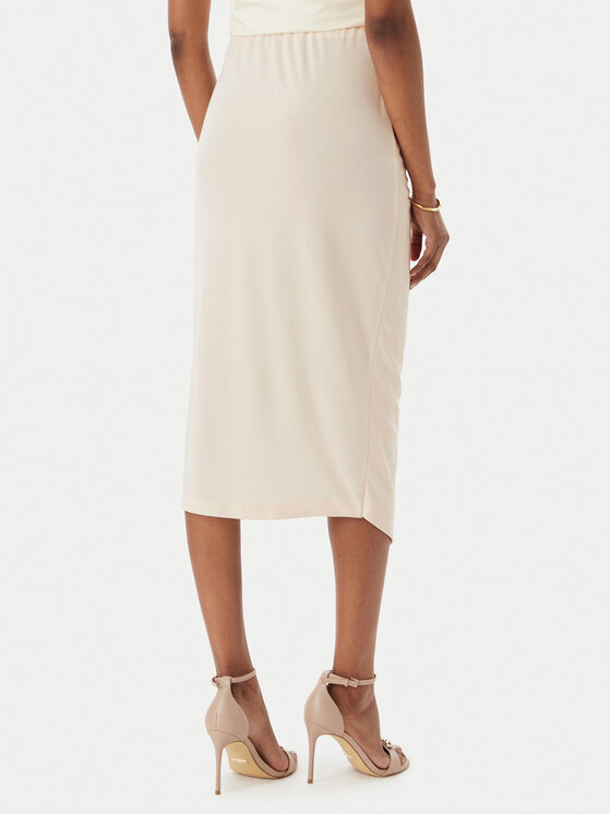Rinascimento Rinascimento Midi suknja CFC0123489003 Bež Regular Fit
