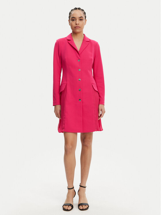 DKNY DKNY Sukienka koktajlowa DD4K1D67 Różowy Regular Fit