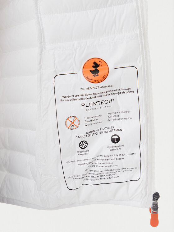 Save The Duck Save The Duck Kevad-sügis jope D33620W GIGA20 Valge Regular Fit