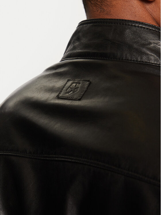 Milestone Milestone Lederjacke Marco 991064 20305 Schwarz Regular Fit