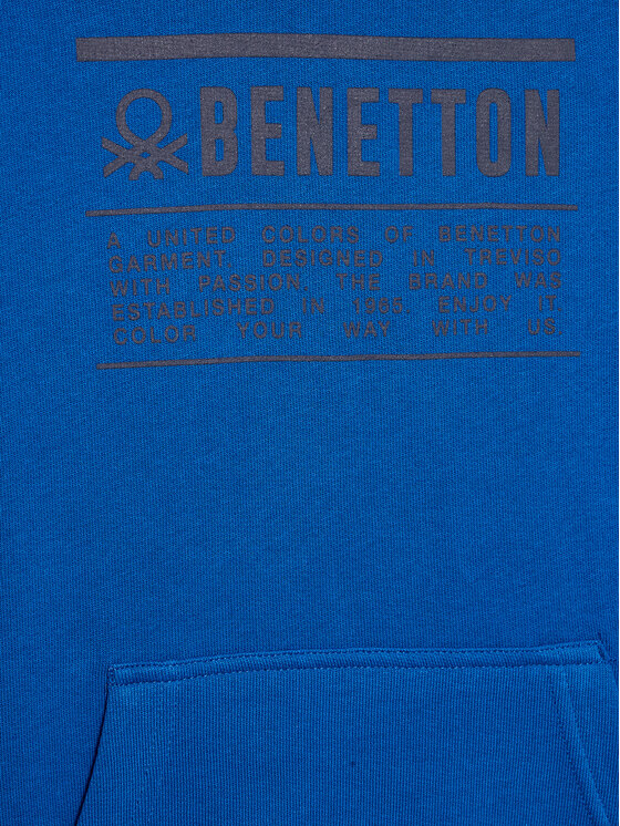 United Colors Of Benetton United Colors Of Benetton Μπλούζα 3J68C200V Σκούρο μπλε Regular Fit