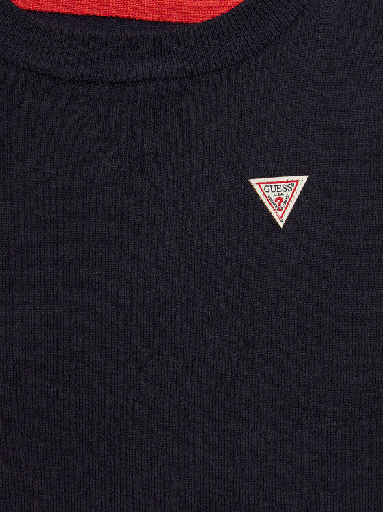 Guess Guess Sweater N0YR04 Z2VV0 Sötétkék Regular Fit