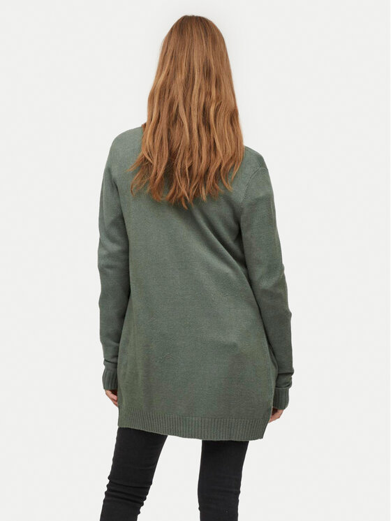 Vila Vila Strickjacke Ril 14044041 Grün Regular Fit