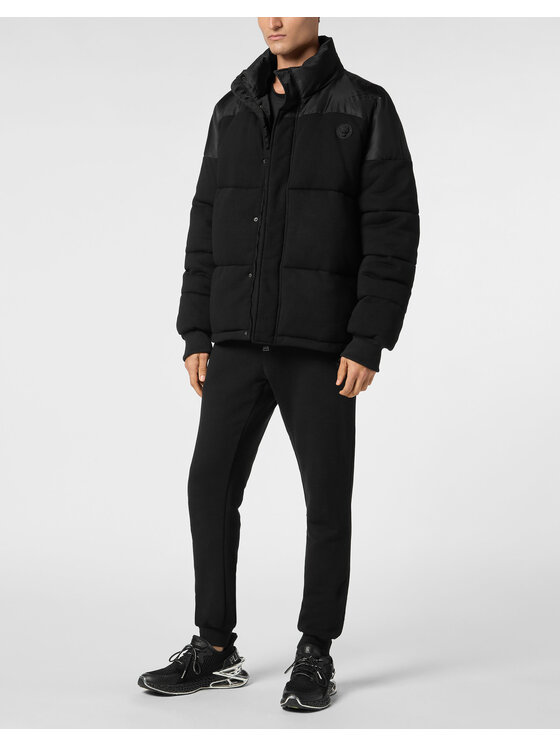 Plein Sport Plein Sport Kurtka puchowa 22985 Czarny Regular Fit