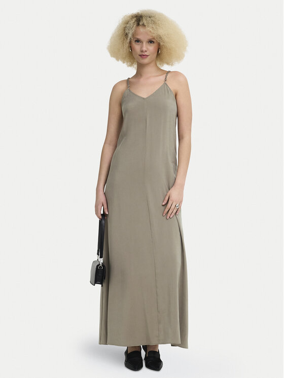 ONLY ONLY Vestito estivo Madeli 15371094 Beige scuro Regular Fit