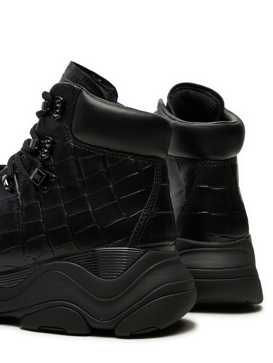MICHAEL Michael Kors MICHAEL Michael Kors Sneakersy Atlas Crocodile Embossed 42F4ATFB6L Čierna