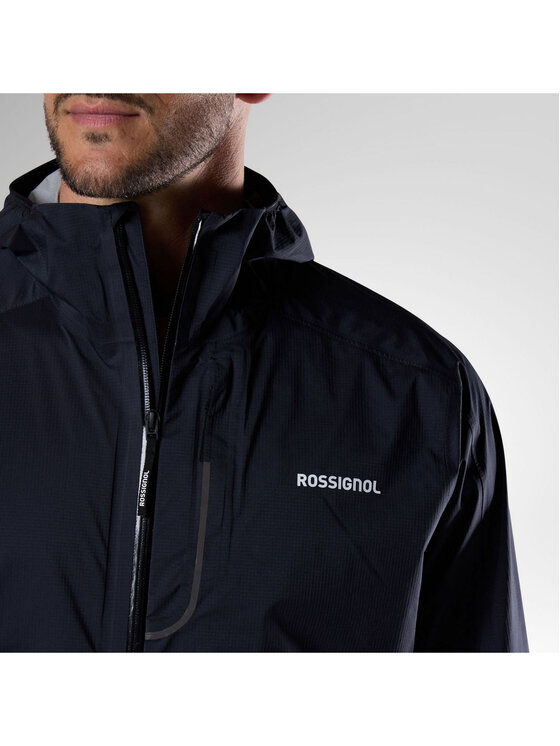 Rossignol Rossignol Kurtka przeciwdeszczowa M Rainproof 2.5L Shell Jkt Czarny Regular Fit