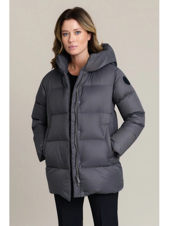 Lancerto Lancerto Kurtka puchowa Amaranta KU135226000005 Szary Regular Fit